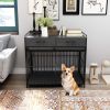 Furniture Style Dog Crate with 2 Drawers, Dog Kennel Medium, Heavy Duty Dog Crates, Dog Kennel Furniture for Small and Medium Dogs