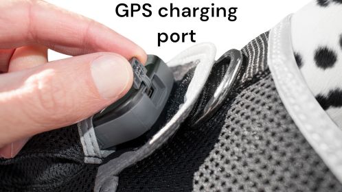 Portable Waterproof Collar GSM GPRS GPS Tracking Chip for Dogs w/ App Size:S