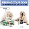 Calming Chews for Dogs Calming Treats with Hemp Oil Valerian Root Vitamin B Dog Anxiety Relief Separation Fireworks Thunderstorms Vet All Breeds 180 B