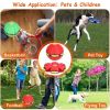 Flying Toy Ball with LED Lights for Pet Outdoor Toy