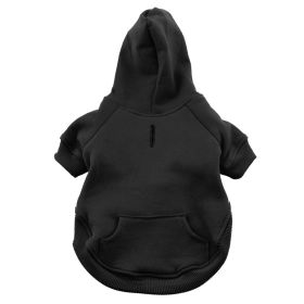 Flex-Fit Dog Hoodie (Color: Black, size: 2X-Large)